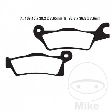 EBC Pastillas de freno estándar 737.00.17