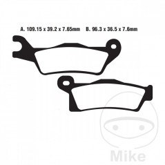 EBC Standard brake pads 737.00.40