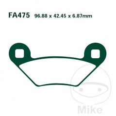 EBC Sintered motorcycle brake pads R 737.00.34