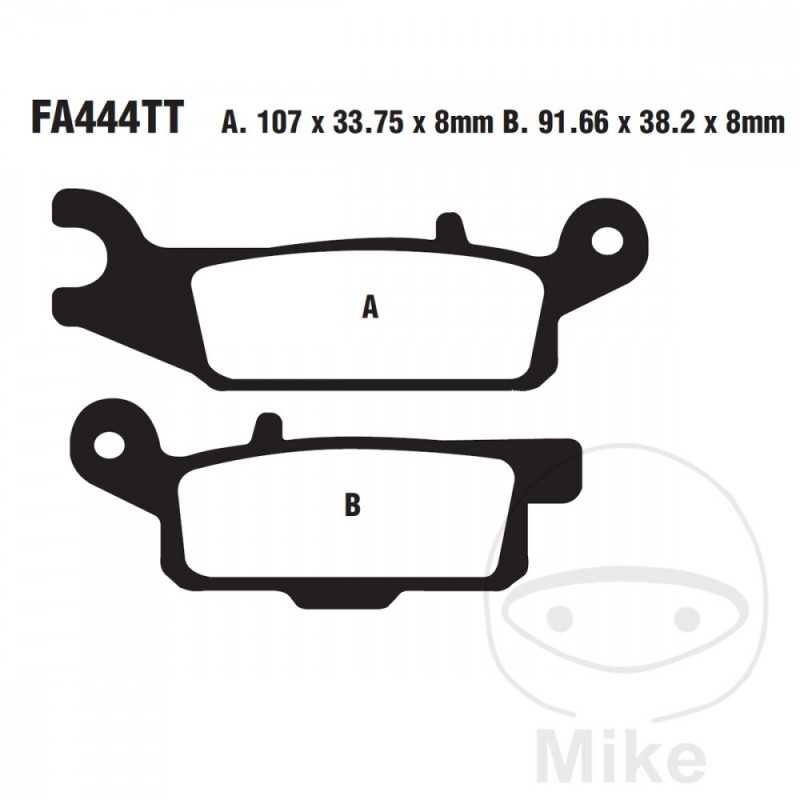 EBC Standard brake pads 737.00.43