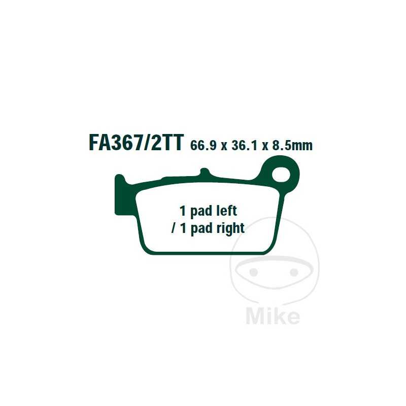 EBC Standard brake pads 737.01.09