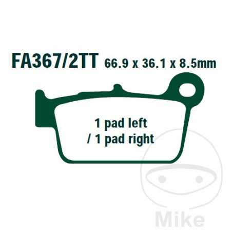 EBC Standard brake pads 737.01.09