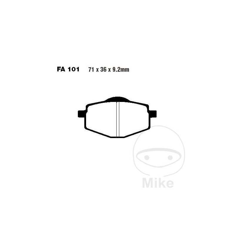EBC Standard brake pads ALTN: 7871528 732.84.46