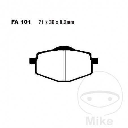 EBC Standard brake pads ALTN: 7871528 732.84.46