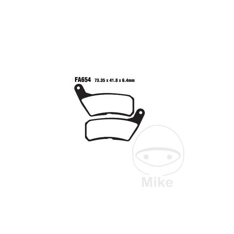 EBC Standard brake pads 737.01.80