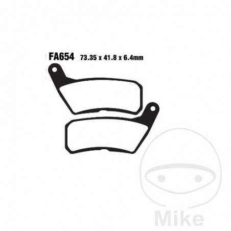 EBC Standard brake pads 737.01.80