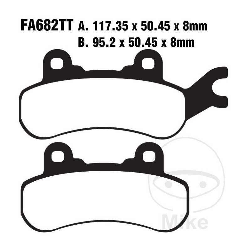 EBC Standard brake pads 737.01.90