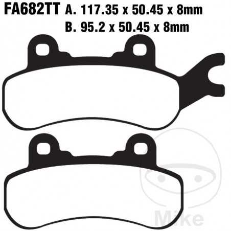 EBC Standard brake pads 737.01.90