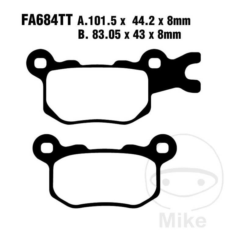 EBC Standard brake pads 737.01.91