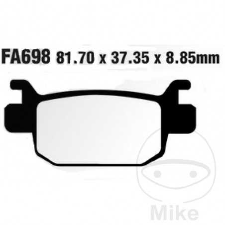 EBC Pastillas de freno estándar 737.02.33