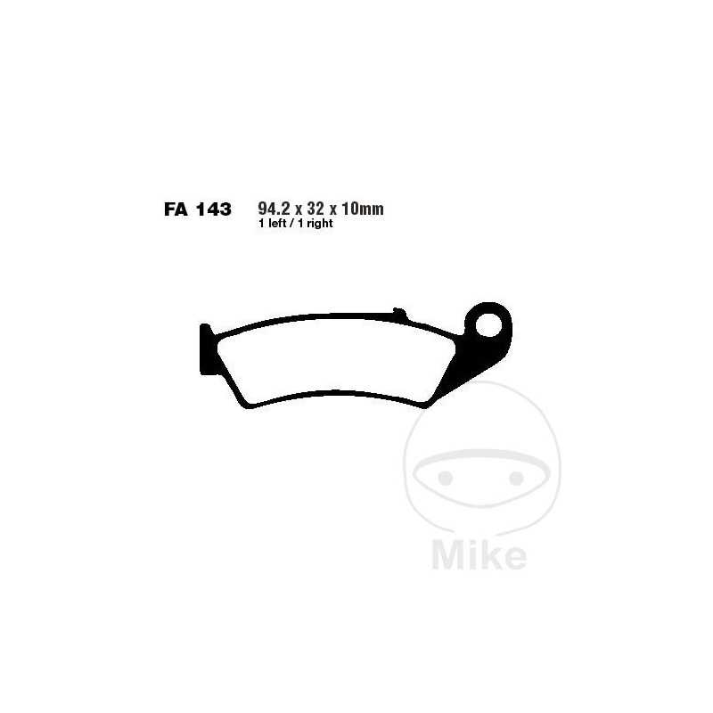 EBC Standard brake pads 737.23.86