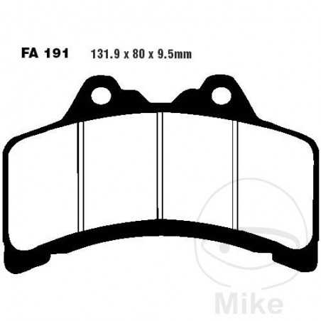 EBC Standard brake pads 737.65.77