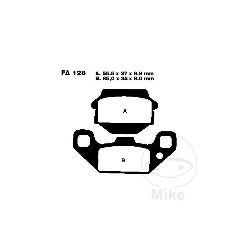EBC Standard brake pads 737.66.01