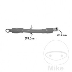 JMP Cable negativo con terminal para bateria 250 MM 722.46.11