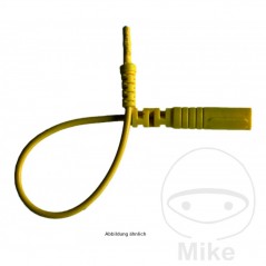 Test leads with internal circular plug 3.9 609.30.90