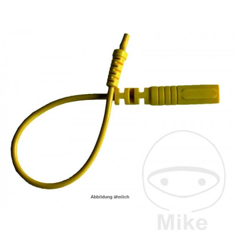 Test leads with internal flat plug 0.8 X 6.3 609.32.56