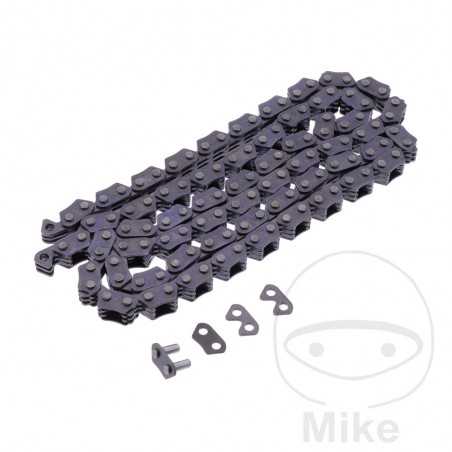 Open timing chain with rivet hitch 82RH2010/118 741.17.05