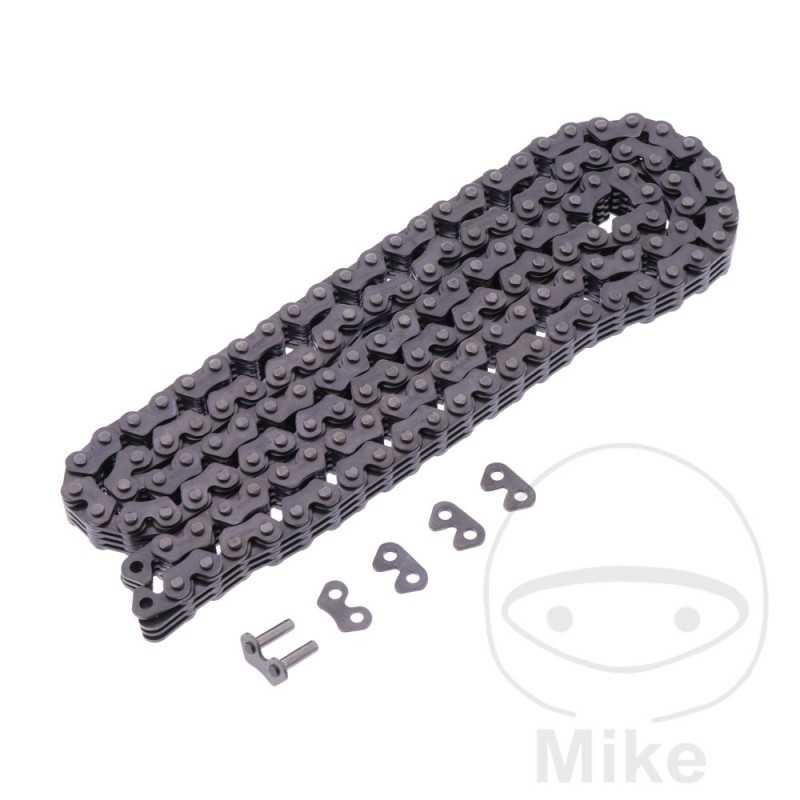 Open timing chain with rivet hitch 92RH2015/136 741.21.58