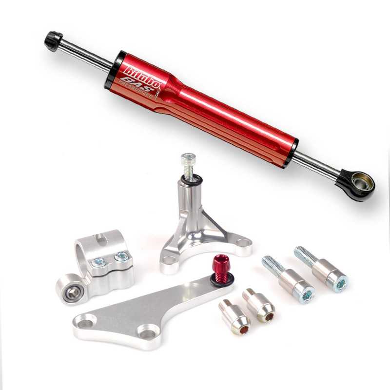 BITUBO Amortiguador de dirección rojo KIT135A1 59774