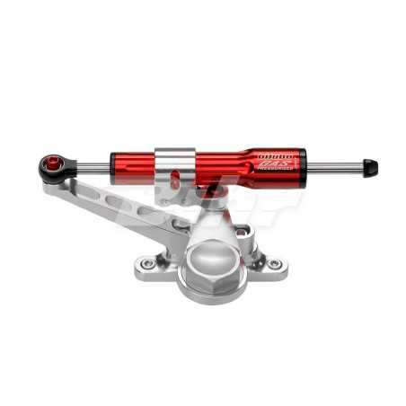 Red steering damper shock absorber KIT118A1