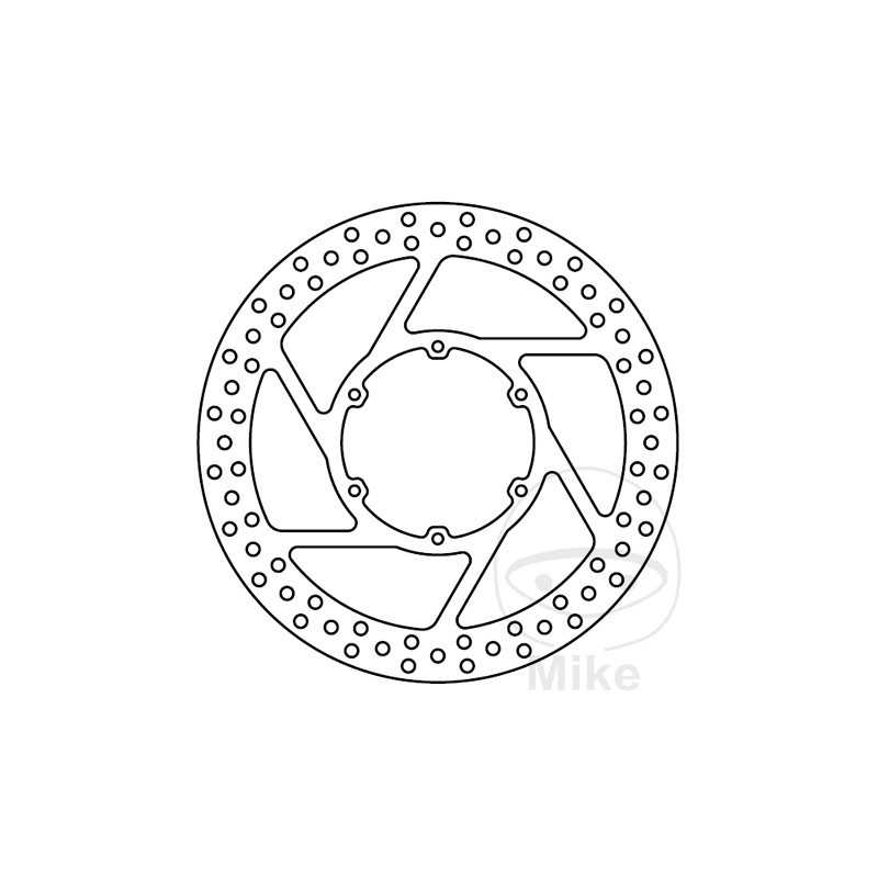 TRW motorcycle brake disc 788.07.76
