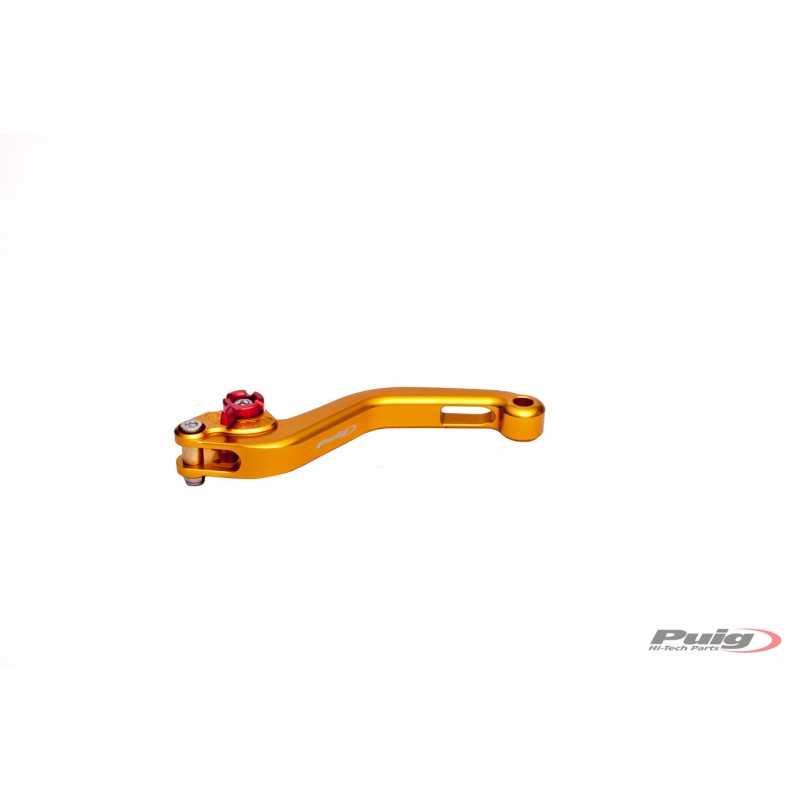 Short clutch handle, golden body