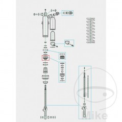 KAYABA shock absorber joint head 50/16 MM 773.11.78