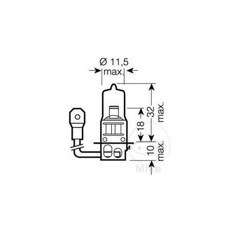OSRAM Bombilla halógena H3 24V 70W
TRUCKSTAR PRO 159.00.18