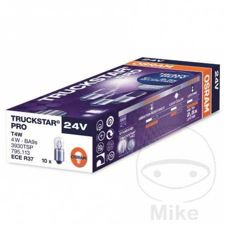 OSRAM Bombilla halógena 24V 4W BA9S 
TRUCKSTAR PRO 159.00.24