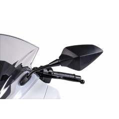 PUIG Espejo retrovisor izquierdo homologado para motocicletas 7345