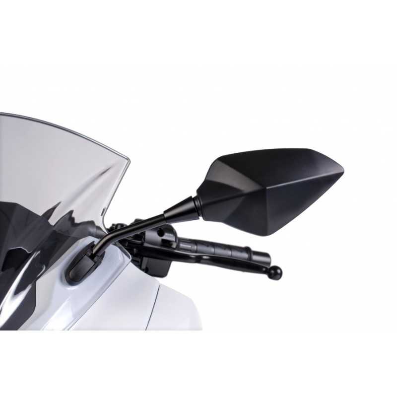 PUIG Espejo retrovisor izquierdo homologado para motocicletas 7345