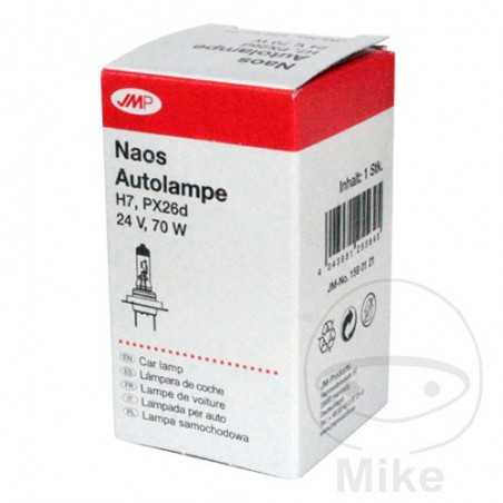 JMP Bombilla halógena 24V 70W H7
NAOS 159.01.21