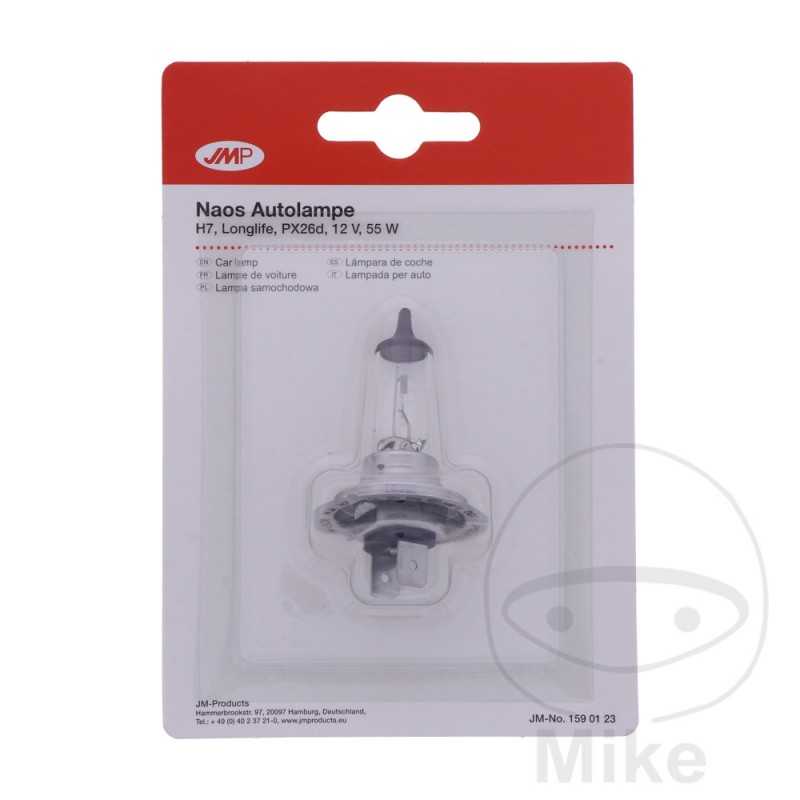 JMP halogen bulb 12V 55W H7 NAOS LONGLIFE 159.01.23