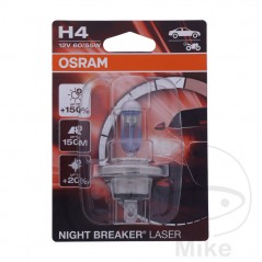 OSRAM halogen bulb H4 12V 60/55W 
 NIGHT BREAKER LASER 159.01.64