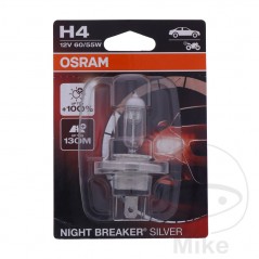 OSRAM halogen bulb H4 12V 60/55W 
 NIGHT BREAKER SILVER 159.01.80