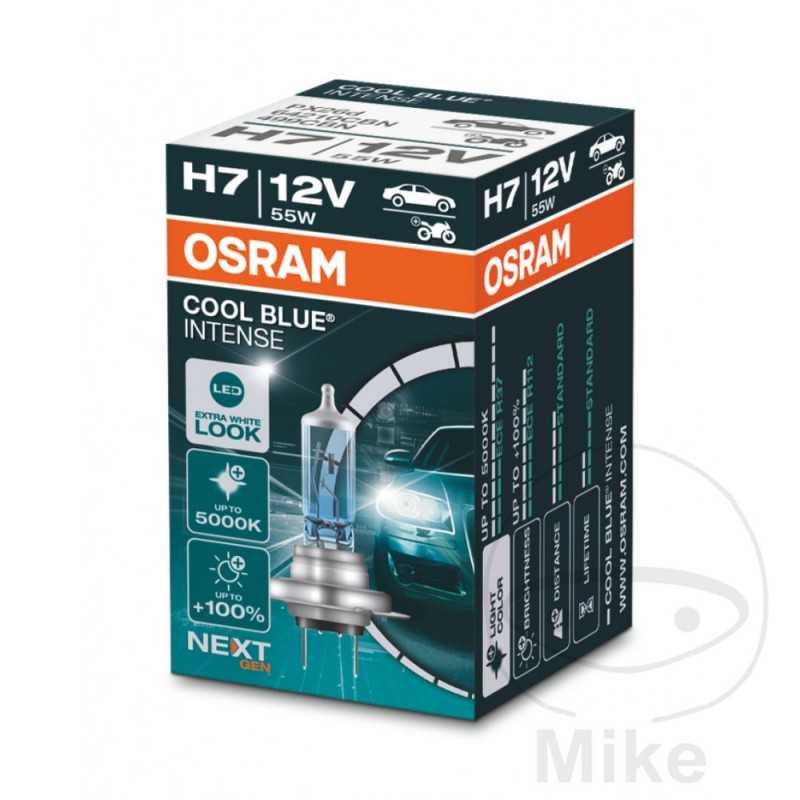 OSRAM halogen bulb H7 12V 55W 
COOL BLUE INTENSE NEX GEN 159.02.44
