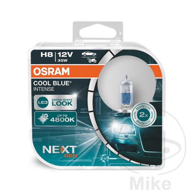OSRAM halogen bulb H8 12V 35W DUOBOX 
COOL BLUE INTENSE NEX GEN 159.02.46