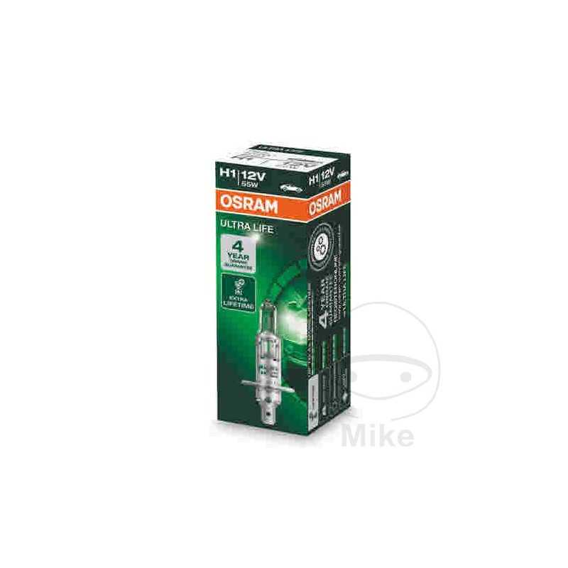 OSRAM Bombilla halógena H1 12V 55W 
ULTRA LIFE 159.16.01
