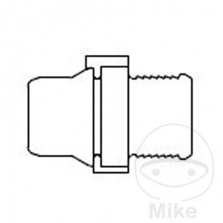 KUNZER Set of 4 radiator hose nozzles PACK VDA NW32 467.22.59