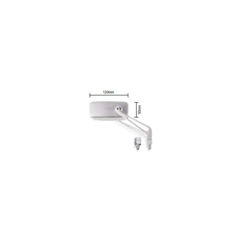 PUIG Espejo retrovisor derecho rosca M8 modelo MT aluminio 4308