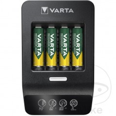 VARTA Cargador con 4 pilas recargables LCD ULTRA FAST
AA 2100 MAH 156.00.45