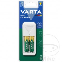 VARTA Charger with 2 rechargeable batteries EASY MINI AA 2100 MAH 156.01.40