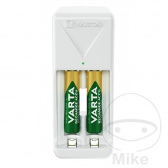 VARTA Cargador con 2 pilas recargables EASY MINI AA 2100 MAH 156.01.40