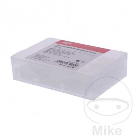 JMP Pack 25 carcasas hembra para enchufe plano 1 polo ALTN: 1580342 158.08.46