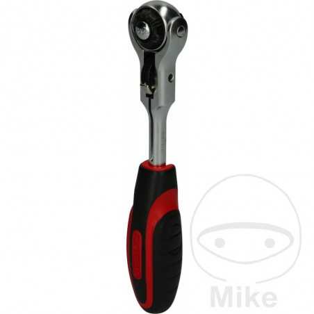 T-Handle Swivel Head Ratchet 1/4 605.06.34