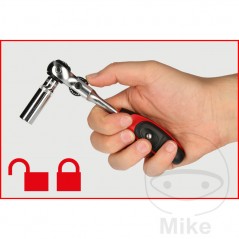 Rotating Handle Ratchet T 3/8 Z 605.08.09