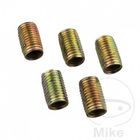 Pack 1255 threaded bushings M8 16 MM 6370026 637.00.29
