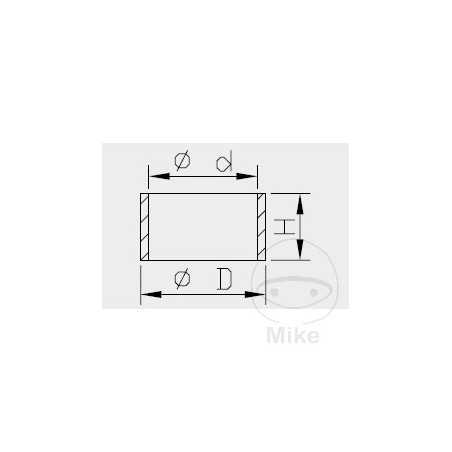 KAYABA Replacement front shock absorber bushing 14 MM 773.11.84