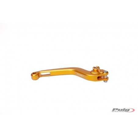 Fixed right handle for brake, golden body