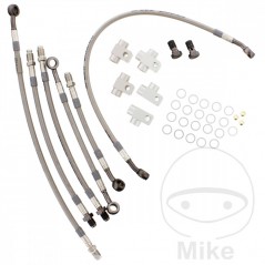 Kit 6 metal front brake lines 757.01.09
